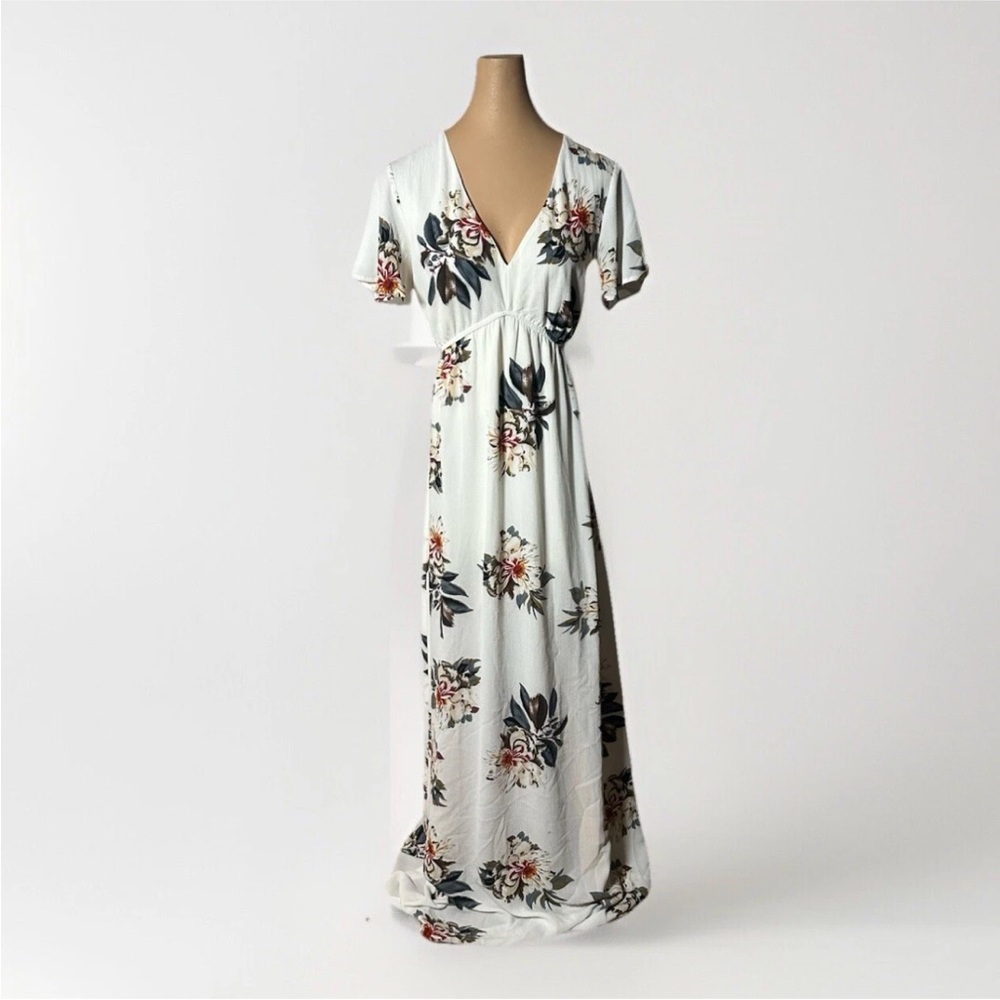 Staccato Ivory Floral Maxi Dress